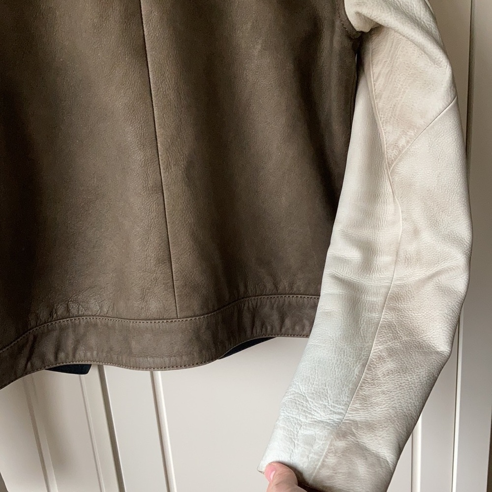 Won Hundred Leather Moto Jacket, size 38 - Picture 4 of 8